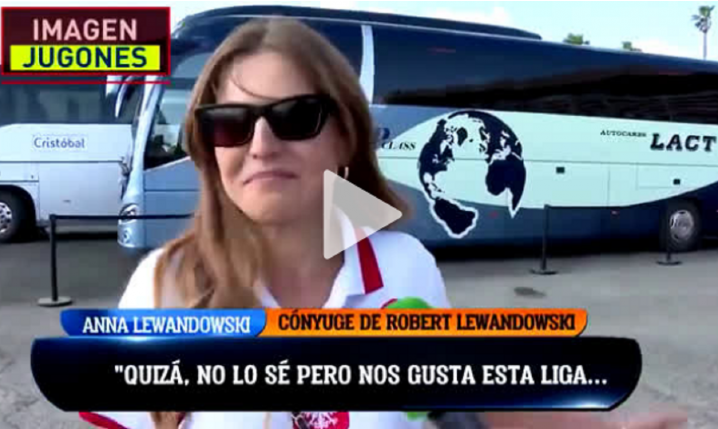 REAKCJA Anny Lewandowskiej na pytanie o transfer Roberta do Realu Madryt [VIDEO]